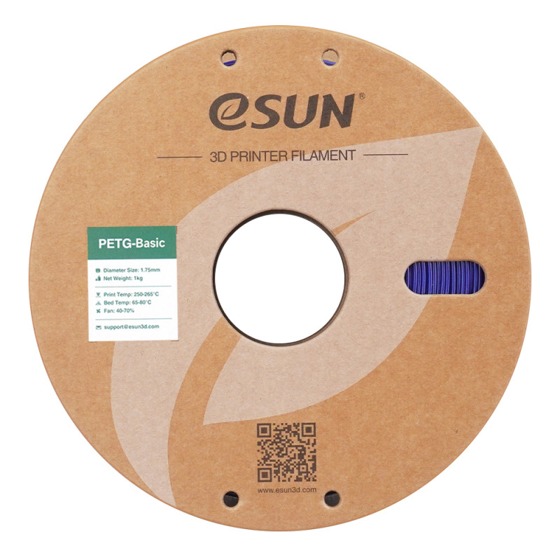 eSUN PETG-Basic filamentas 1.75mm 1kg Mėlyna