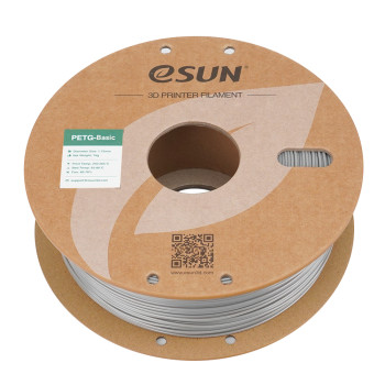 eSUN PETG-Basic filamentas 1.75mm 1kg Sidabrinė