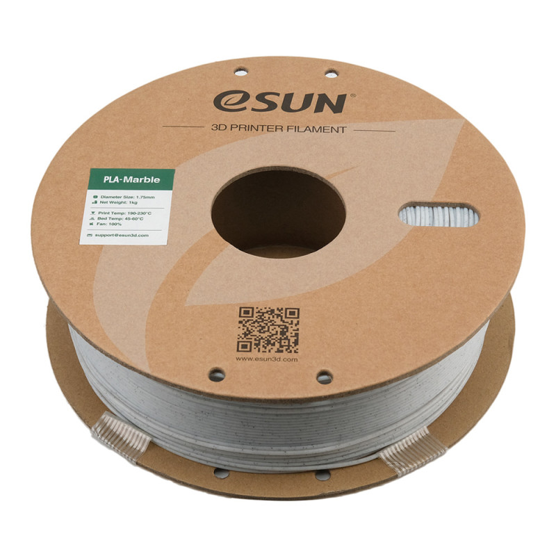 eSUN PLA-Marble 1.75mm 1kg Pilka