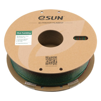 eSUN PLA-Twinkling 1.75mm 1kg Vaivorykštė