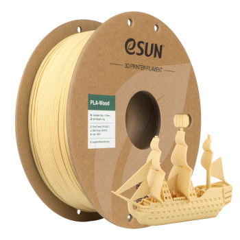 eSUN Wood 1.75mm 1kg Natūrali