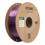 eSUN PLA-Clear Rainbow plastikas 1.75mm 1kg Purpurinė-raudona – Itin skaidrus, krištolinio blizgesio vaivorykštinis gradientas