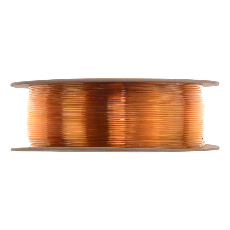 eSUN PLA-Clear Rainbow plastikas 1.75mm 1kg Kristalinė-liepsna – Itin skaidrus, krištolinio blizgesio vaivorykštinis gradientas