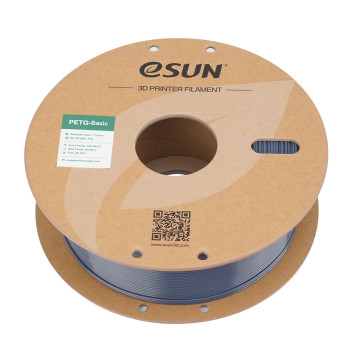 eSUN PETG-Basic filamentas 1.75mm 1kg Pilka
