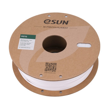 eSUN PETG filamentas 1.75mm 1kg Balta – PETG plastikas